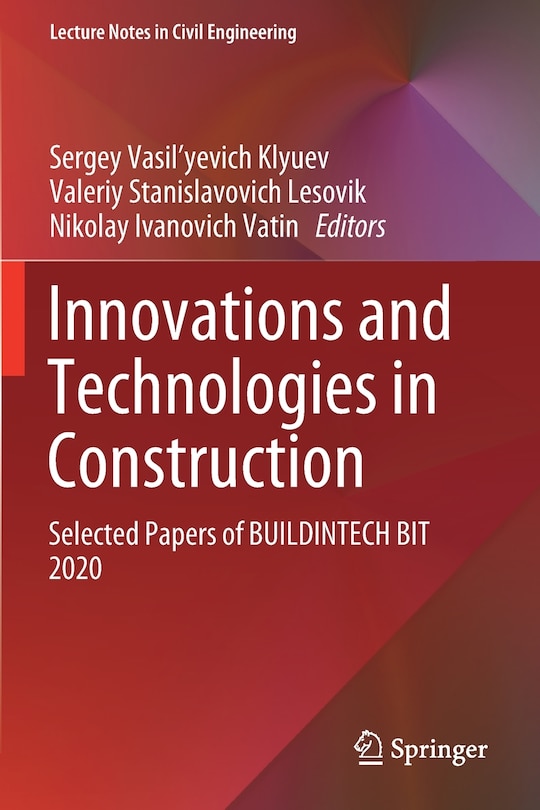Couverture_Innovations And Technologies In Construction