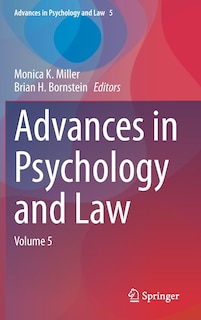Front cover_Advances In Psychology And Law