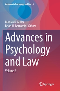 Front cover_Advances In Psychology And Law