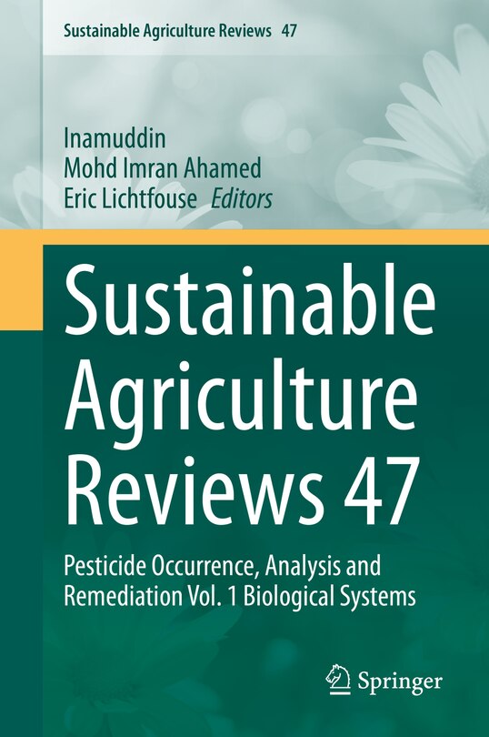Front cover_Sustainable Agriculture Reviews 47