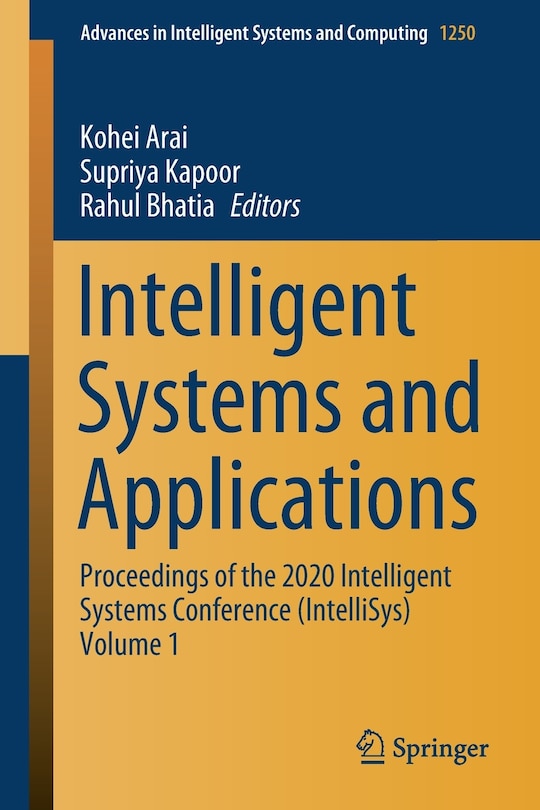 Front cover_Intelligent Systems And Applications