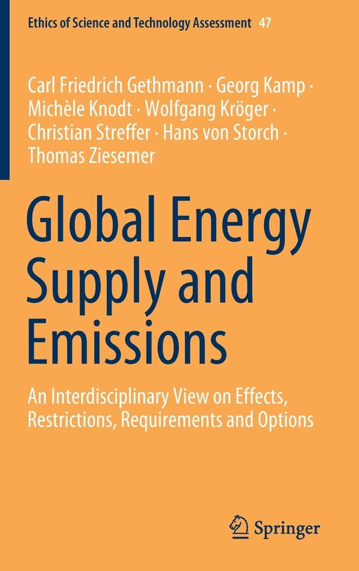 Front cover_Global Energy Supply And Emissions