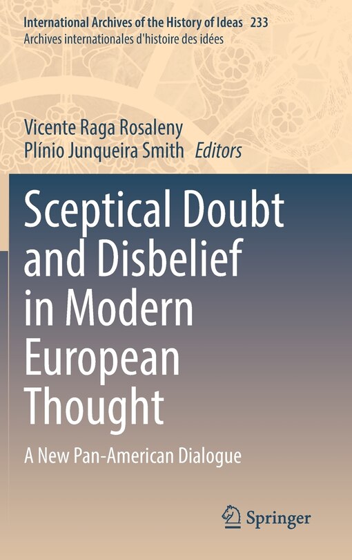 Front cover_Sceptical Doubt And Disbelief In Modern European Thought