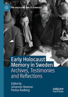 Front cover_Early Holocaust Memory In Sweden