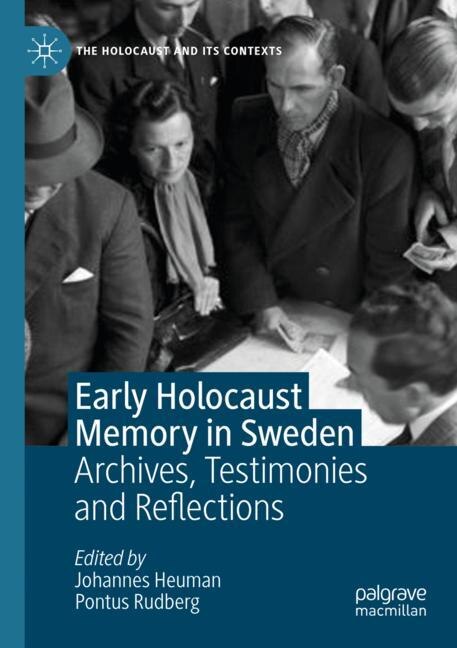 Front cover_Early Holocaust Memory In Sweden