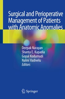 Front cover_Surgical And Perioperative Management Of Patients With Anatomic Anomalies