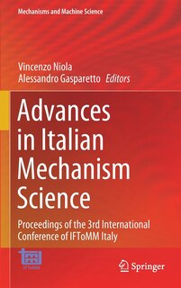 Front cover_Advances In Italian Mechanism Science