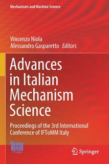 Front cover_Advances In Italian Mechanism Science