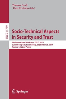 Couverture_Socio-Technical Aspects in Security and Trust