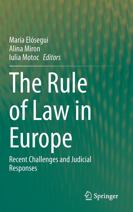 Front cover_The Rule Of Law In Europe