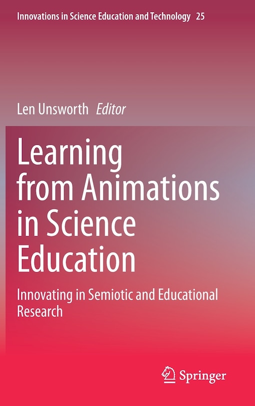 Front cover_Learning From Animations In Science Education