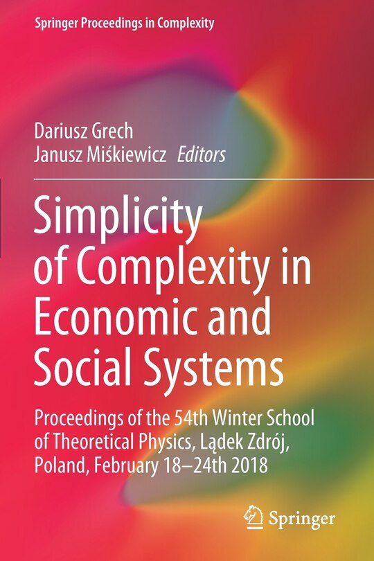 Couverture_Simplicity of Complexity in Economic and Social Systems