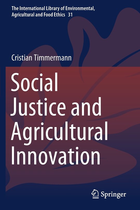 Front cover_Social Justice And Agricultural Innovation