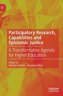 Couverture_Participatory Research, Capabilities And Epistemic Justice