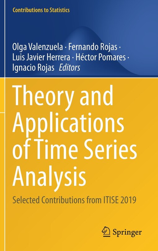 Front cover_Theory And Applications Of Time Series Analysis
