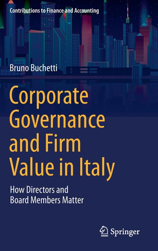 Couverture_Corporate Governance And Firm Value In Italy