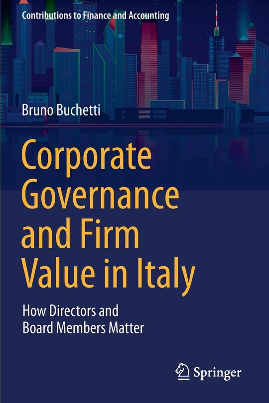 Front cover_Corporate Governance And Firm Value In Italy