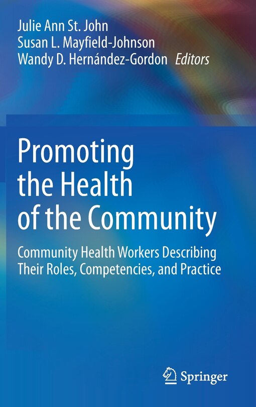Front cover_Promoting The Health Of The Community