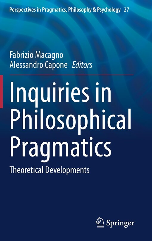 Couverture_Inquiries In Philosophical Pragmatics