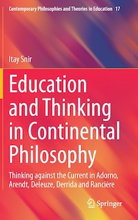 Couverture_Education And Thinking In Continental Philosophy