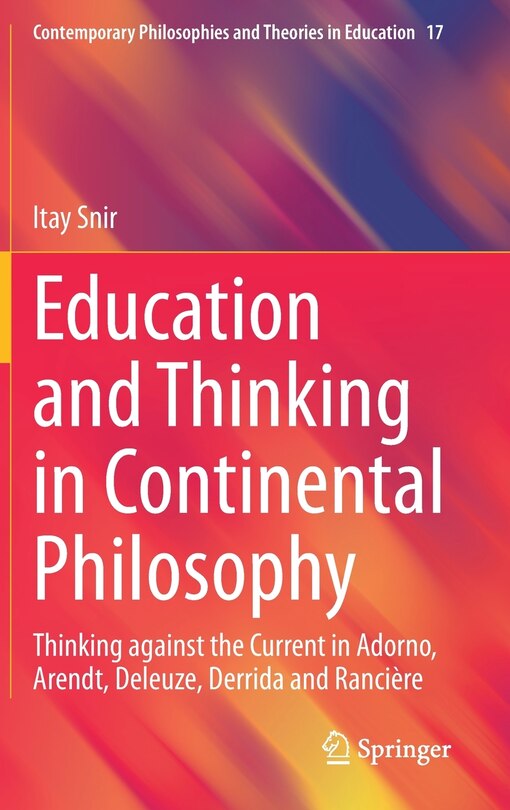 Couverture_Education And Thinking In Continental Philosophy