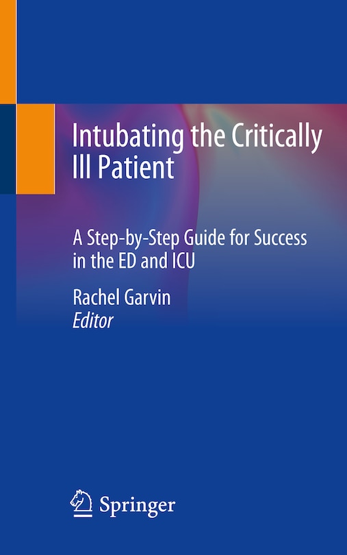 Couverture_Intubating The Critically Ill Patient