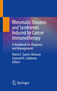 Front cover_Rheumatic Diseases And Syndromes Induced By Cancer Immunotherapy