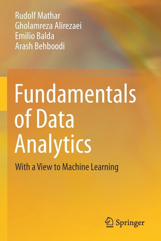 Front cover_Fundamentals Of Data Analytics