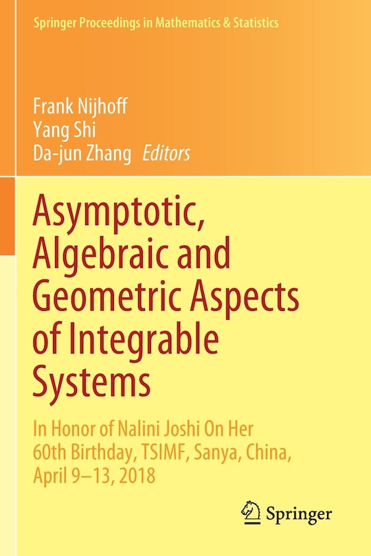 Couverture_Asymptotic, Algebraic And Geometric Aspects Of Integrable Systems