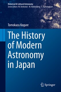Front cover_The History of Modern Astronomy in Japan