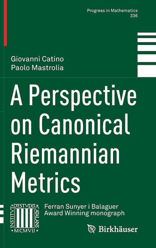 Couverture_A Perspective On Canonical Riemannian Metrics