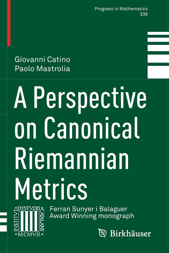 Couverture_A Perspective On Canonical Riemannian Metrics