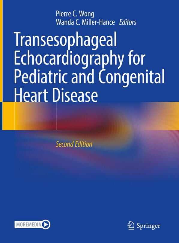 Front cover_Transesophageal Echocardiography For Pediatric And Congenital Heart Disease