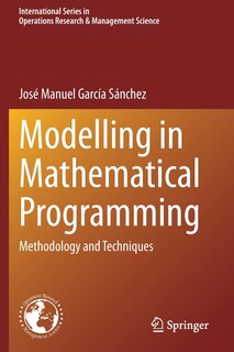 Couverture_Modelling In Mathematical Programming