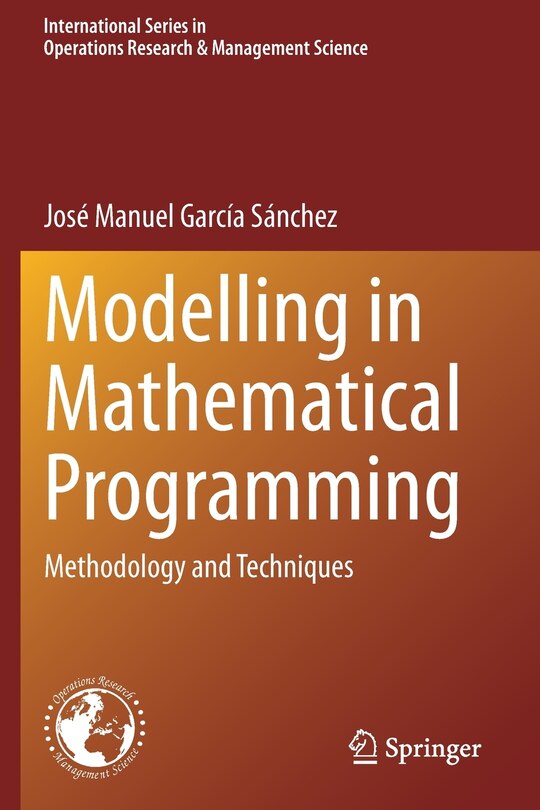Couverture_Modelling In Mathematical Programming
