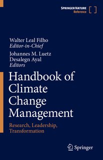 Couverture_Handbook Of Climate Change Management