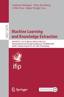 Front cover_Machine Learning and Knowledge Extraction