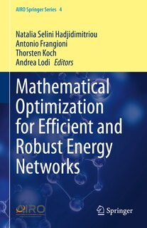 Couverture_Mathematical Optimization For Efficient And Robust Energy Networks