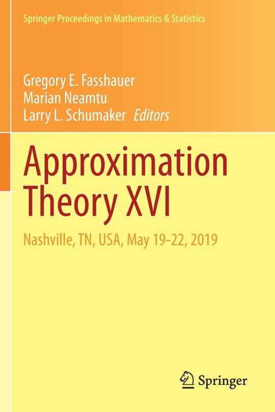 Front cover_Approximation Theory Xvi