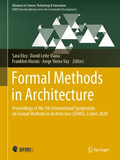 Front cover_Formal Methods In Architecture
