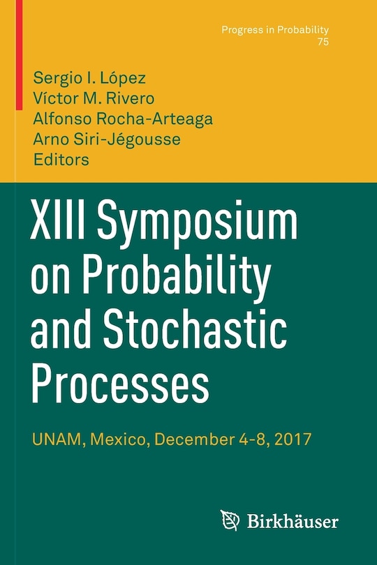 Front cover_Xiii Symposium On Probability And Stochastic Processes