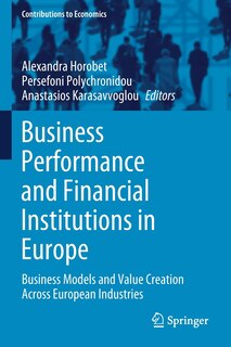 Couverture_Business Performance And Financial Institutions In Europe