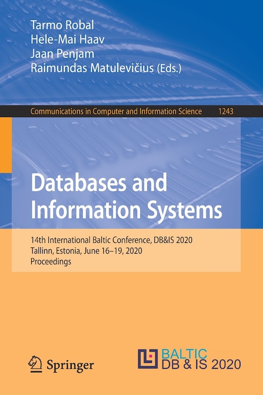 Couverture_Databases And Information Systems