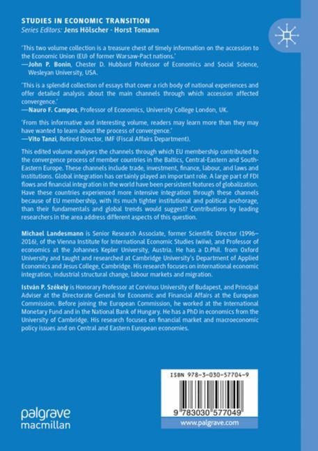 Front cover_Does Eu Membership Facilitate Convergence? The Experience Of The Eu's Eastern Enlargement - Volume Ii