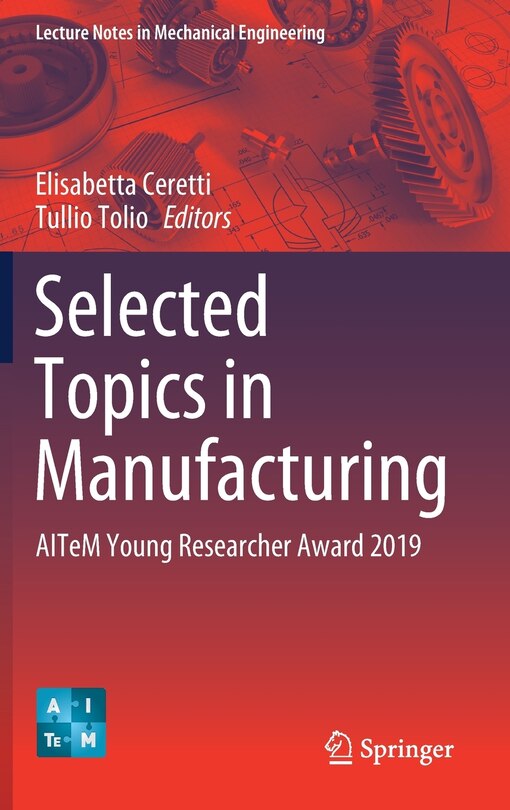 Front cover_Selected Topics In Manufacturing