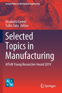 Front cover_Selected Topics In Manufacturing