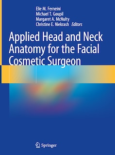 Couverture_Applied Head And Neck Anatomy For The Facial Cosmetic Surgeon
