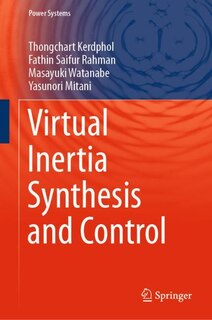 Front cover_Virtual Inertia Synthesis And Control