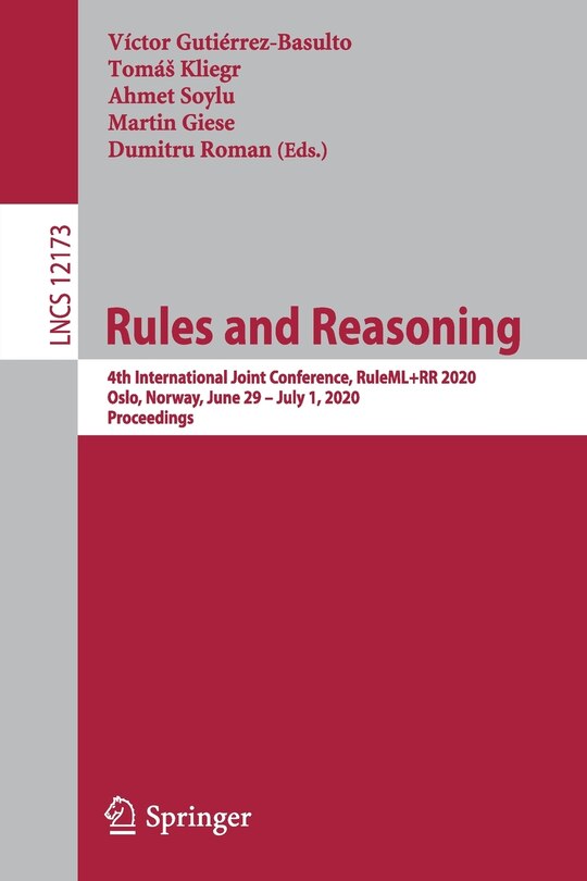 Couverture_Rules and Reasoning