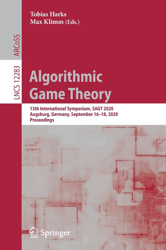 Couverture_Algorithmic Game Theory